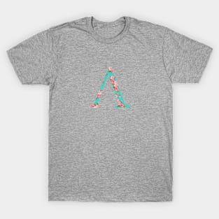 Lambda Rose Letter T-Shirt